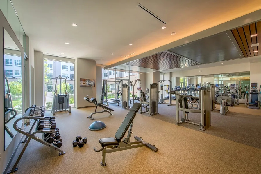 24-hour fitness center