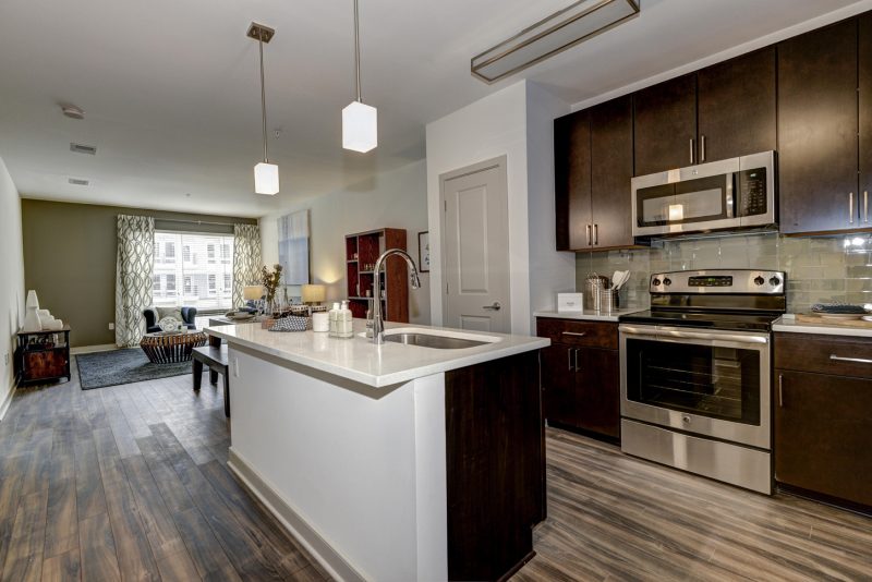The Westley’s one-, two-and three- bedroom residences
