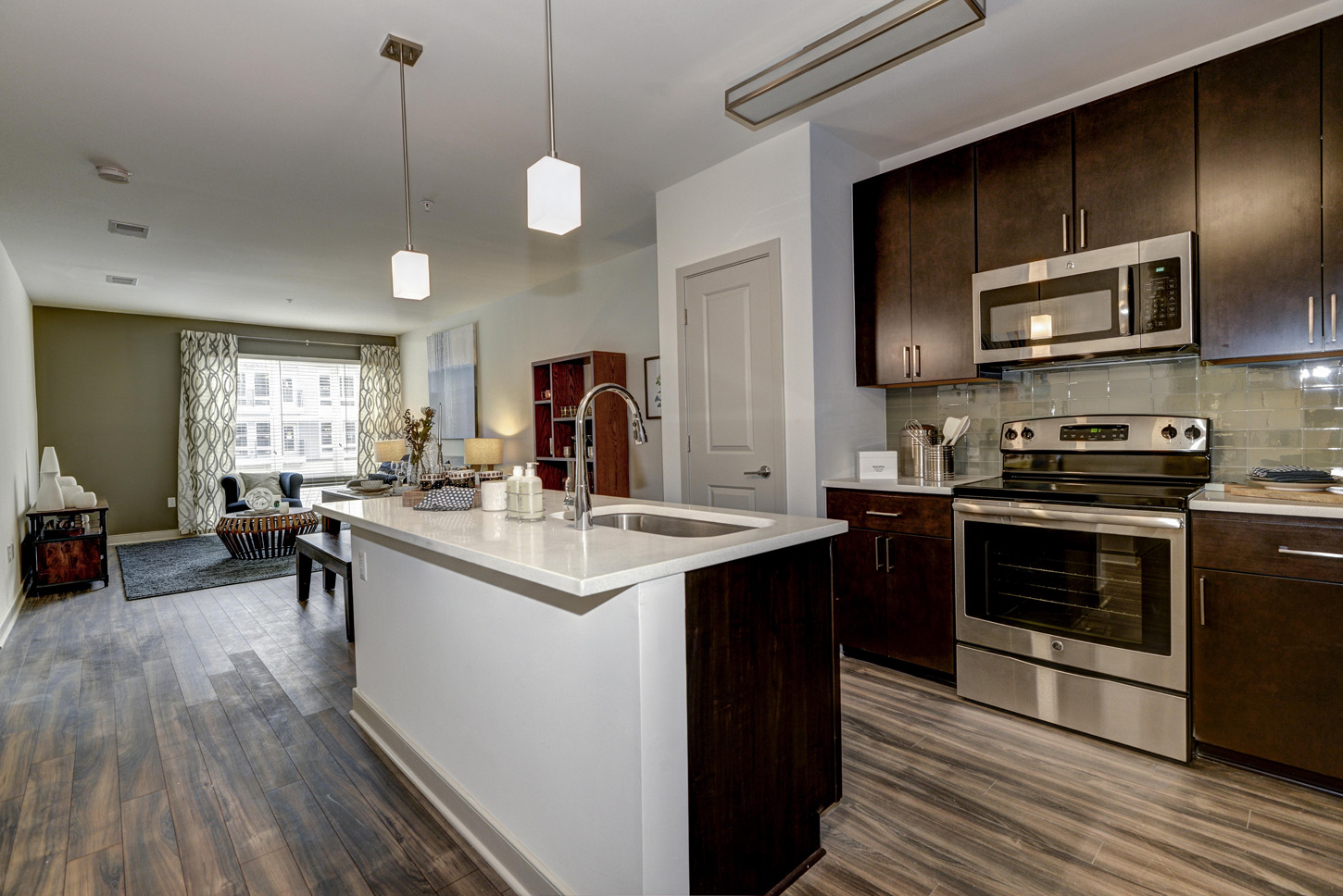 The Westley’s one-, two-and three- bedroom residences